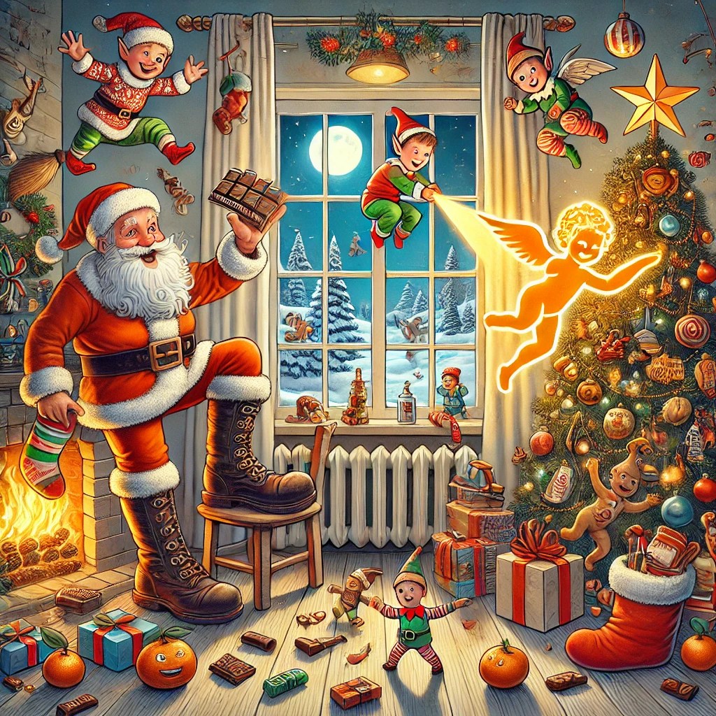 Navigating the Magical Mayhem of Bicultural Christmas Parenting: St. Nikolaus, Santa, and a Flying&nbsp;Jesus?